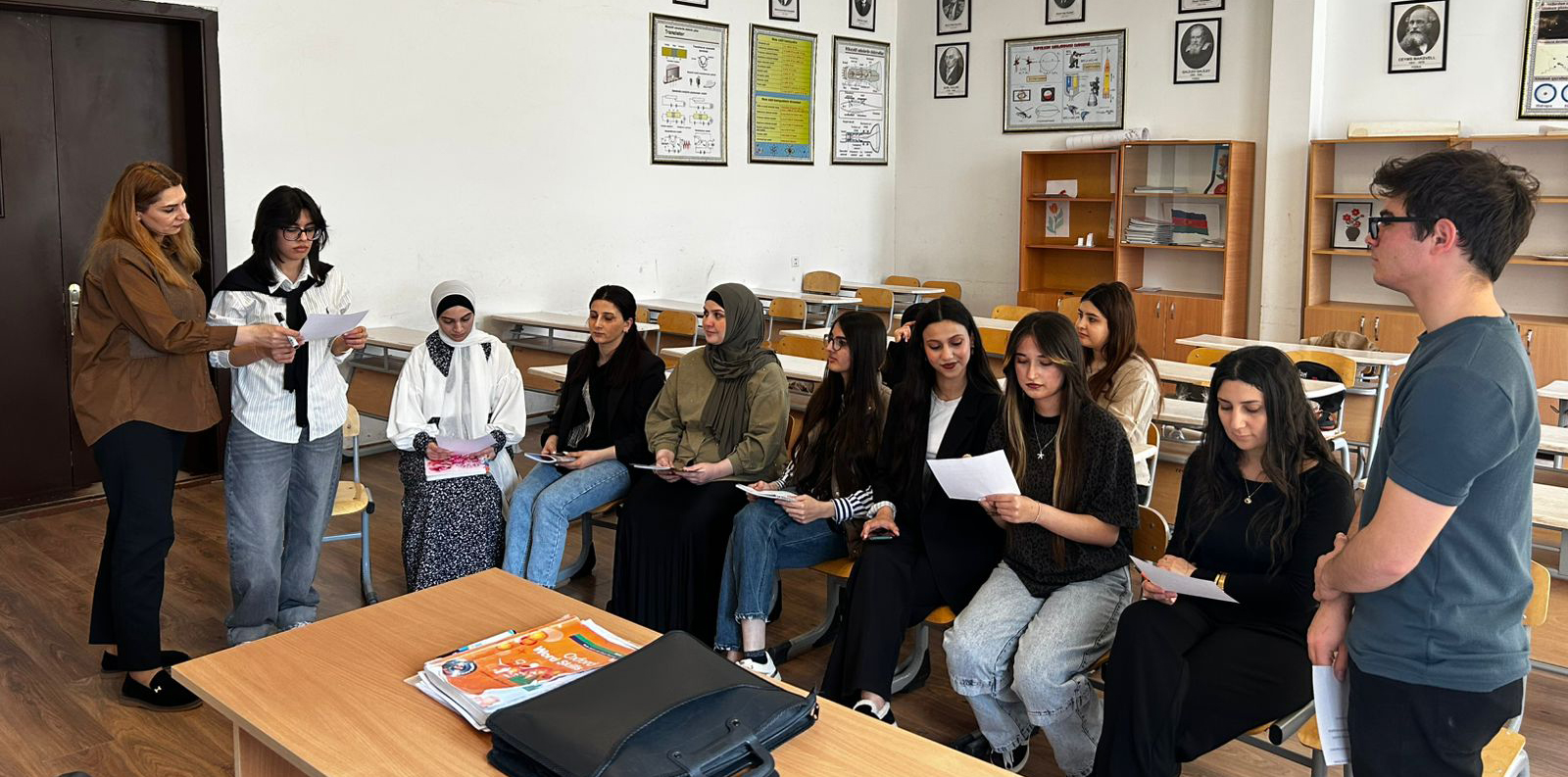 “Conversation Club”da növbəti görüş baş tutub